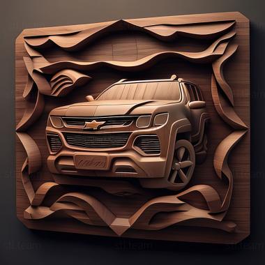 3D модель Chevrolet TrailBlazer (STL)